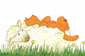 boek dikkie dik met schaap